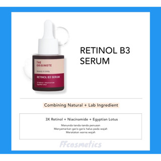 Jual The Originote Retinol B3 Serum 20ml - Serum Anti Aging Menyamarkan ...