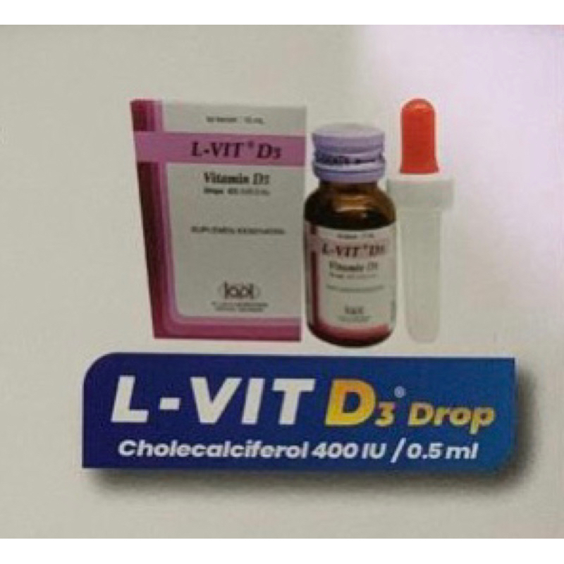 L vit d3 drop 15 ml ( vitamin d3 bayi )