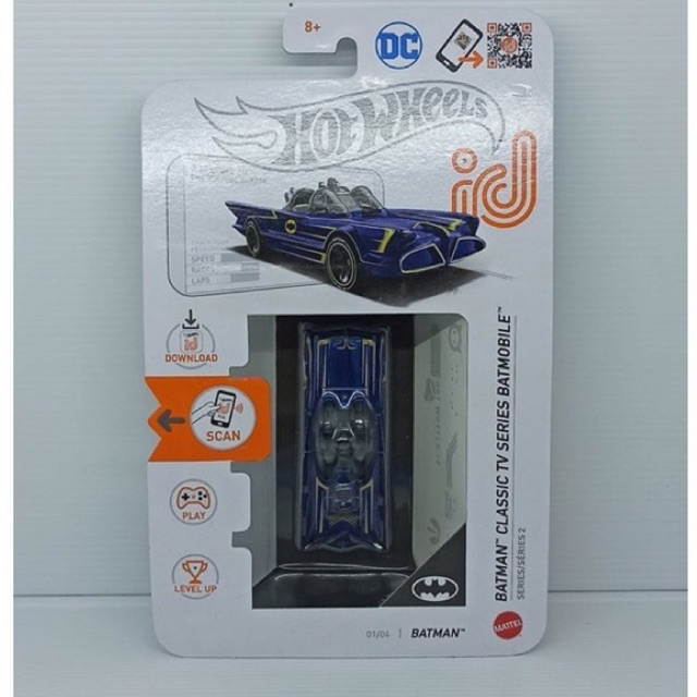 Hotwheels id batman classic tv series batmobile