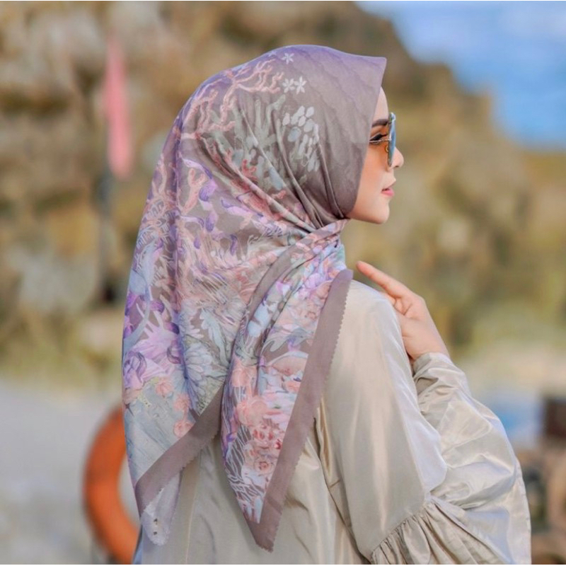 Buttonscarves the little mermaid taupe