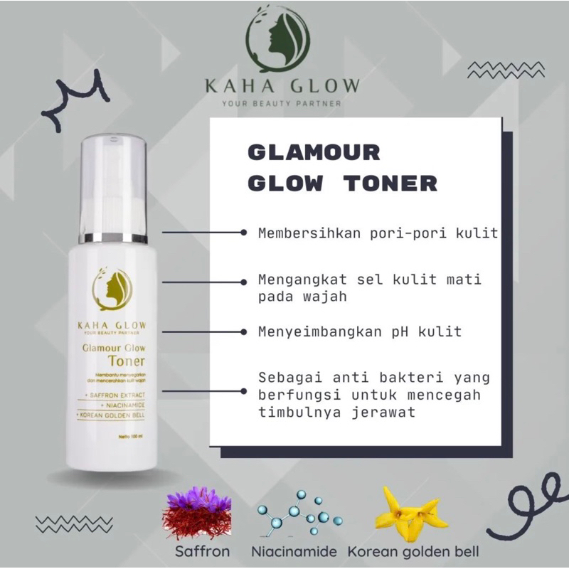 Kaha Glow Glamour Glow Toner