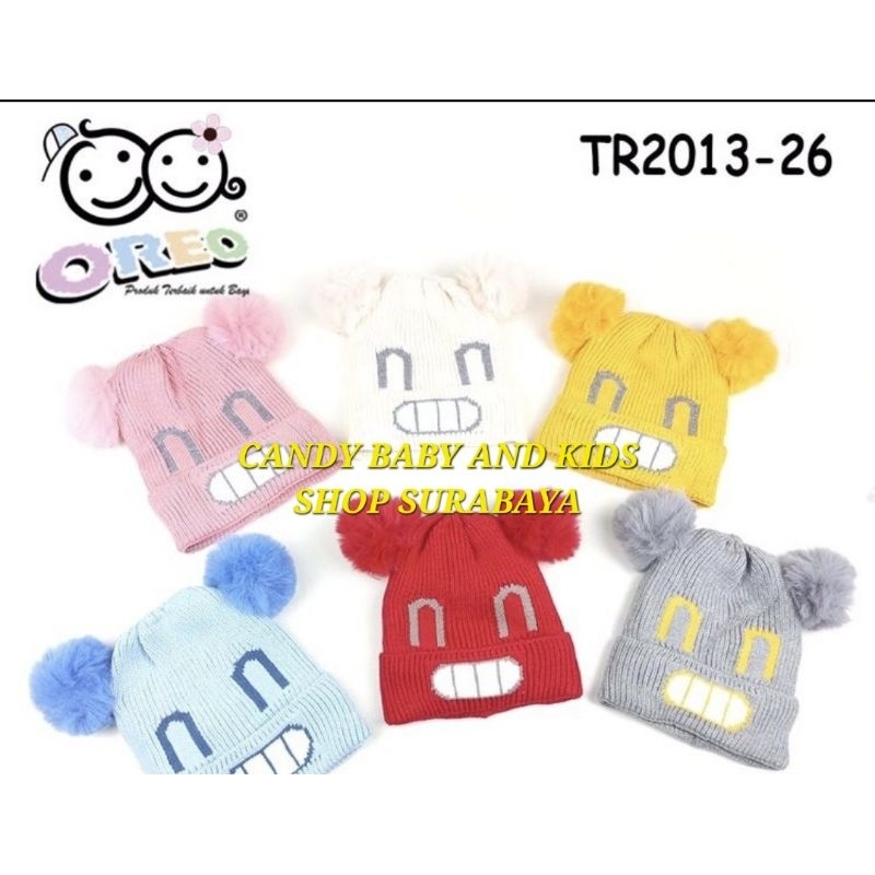 Topi Anak Import Hat Lucu Jerami Nelayan Rajut Baby Cap