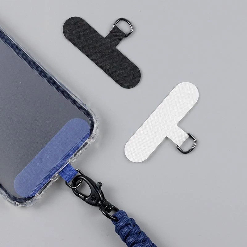 [Premium Nylon] Tali Lanyard Handphone Bahan Kuat Universal Portable Anti Hilang Metal Ponsel Anti-Lost Card Gasket Pengganti Dilepas Telepon Gantung Cord Nilon Patch Tether Pad Adjustable Gantungan HP Phone Holder