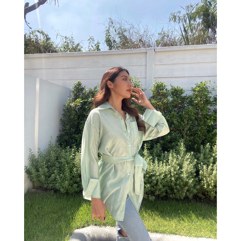KEMEJA BLOUSE MASAYA MODEL TALI BLOUSE IMPORT BANGKOK (BJMSY7047)