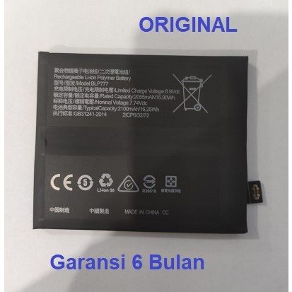 Batere Baterai Battery Realme X50 Pro BLP777 Original