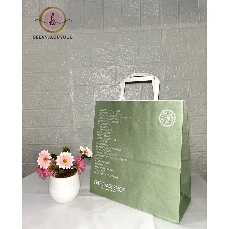 Paper Bag The Face Shop Original Store