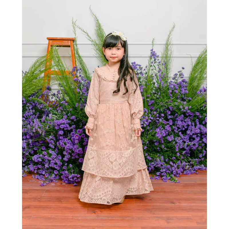 NADJA DRESS KIDS SIZE 2 & 6 By AINAYYA.ID