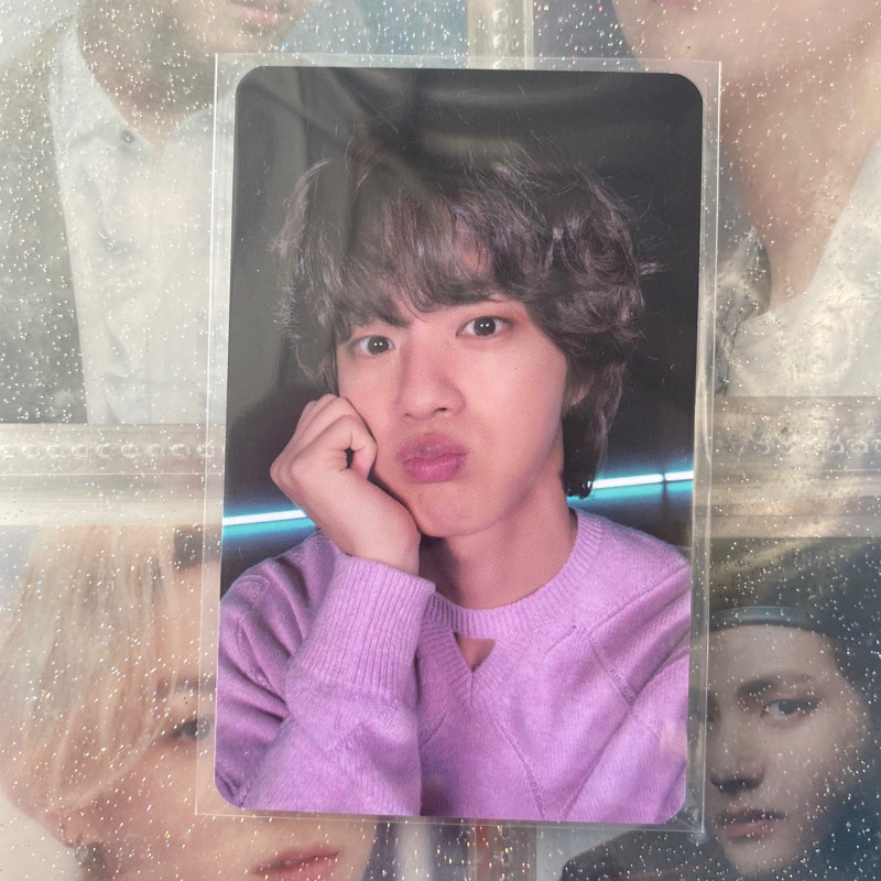 Bts kim seokjin jin lucky draw ld m2u pout astronaut official photocard