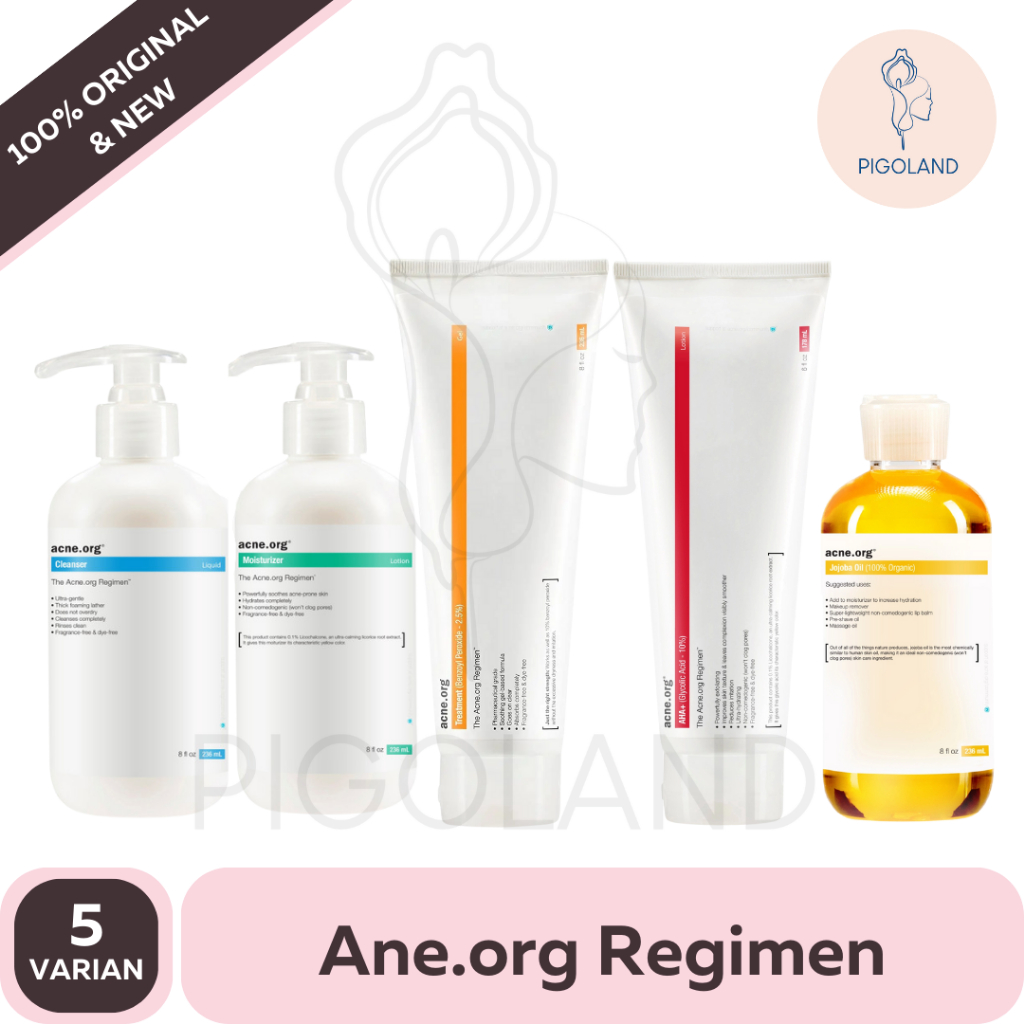 The Acne.org Regimen Kit Acne Org Benzoyl Peroxide 236 ml / 8 OZ