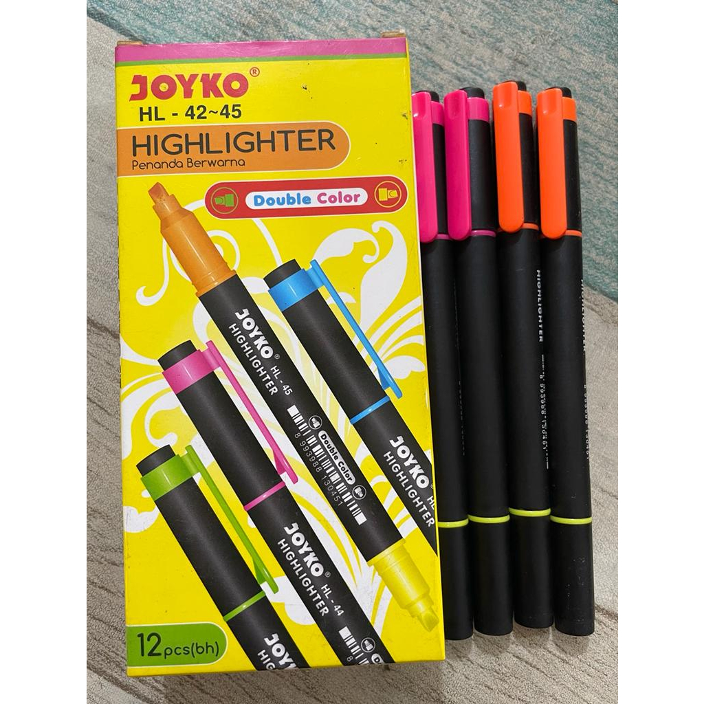

Stabilo Highlighter Joyko HL-42 / Stabilo HL-43 / Stabilo HL-44 / Stabilo HL-45