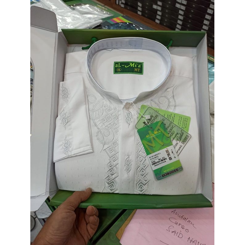 BAJU KOKO AL MIA MT JUMBO PANJANG ORIGINAL