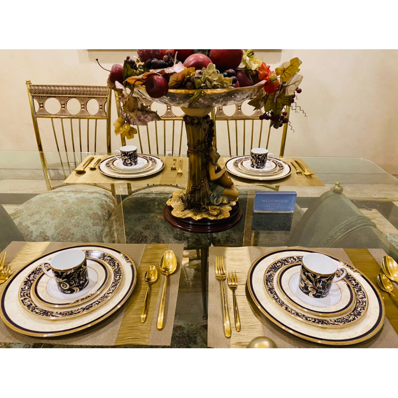 Dinner Set Wedgwood Cornucopia 16 Pcs Mewah Cantik