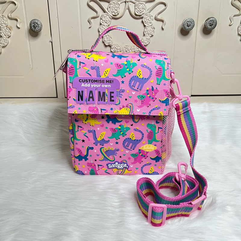 Smiggle ID lunchbox with strap