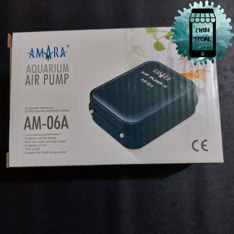MESIN AERATOR AM-06A / MESIN OKSIGEN AM - 06A / MESIN GELEMBUNG AMARA AM 06A