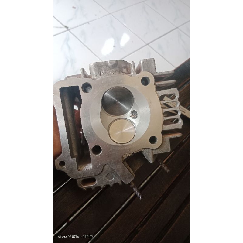 kop vega modif Jupiter kelengkapan kop+klep