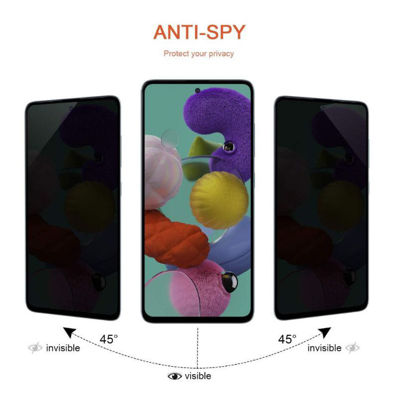 Tempered Glass Anti Spy Samsung A51 A71 A11 A12 A13 A21 A21s A31 A41 A81 A91 A10 A10s A20 A20s A30 A30s A50 A50s A70 A70s