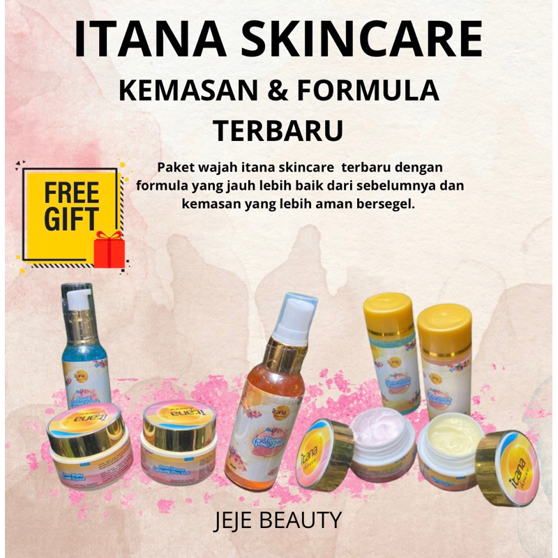 [READY]TERBARU PAKET WAJAH ITANA||SKINCARE ITANA||ORI 100%||FREE GIFT