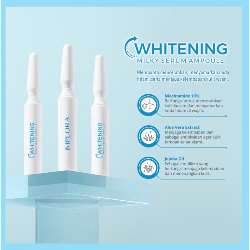 Implora Whitening Milky Serum Ampoule 5ml