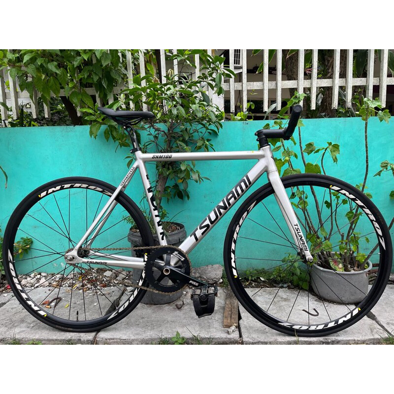 Jual Sepeda Fixie Fixed Gear Track Full Bike Fullbike Frameset Frame Set Tsunami SNM100 SNM 100 Whee