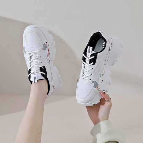[Original Ber-Hologram] SNEAKYSHOES YUJIN SEPATU SPORT WANITA IMPORT KOREA - 2303