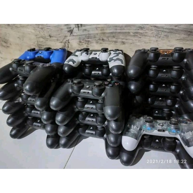STIK PS4 ORI MESIN BAWAAN MESIN BEKAS NORMAL SUDAH TES