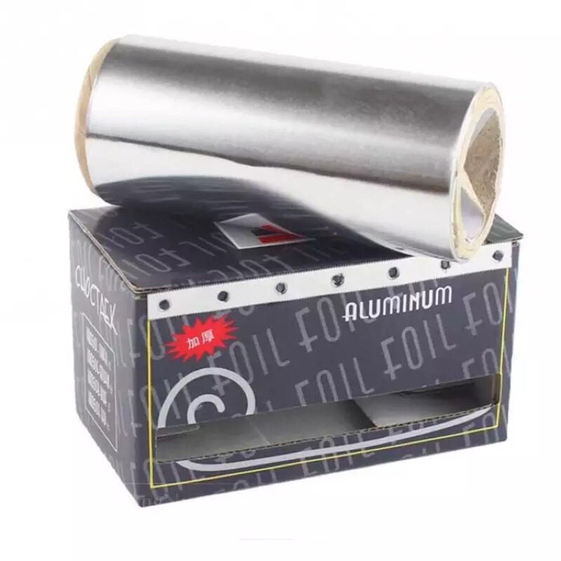 Aluminium Foil nail art wrap bungkus Remover gel acrylic removal foil