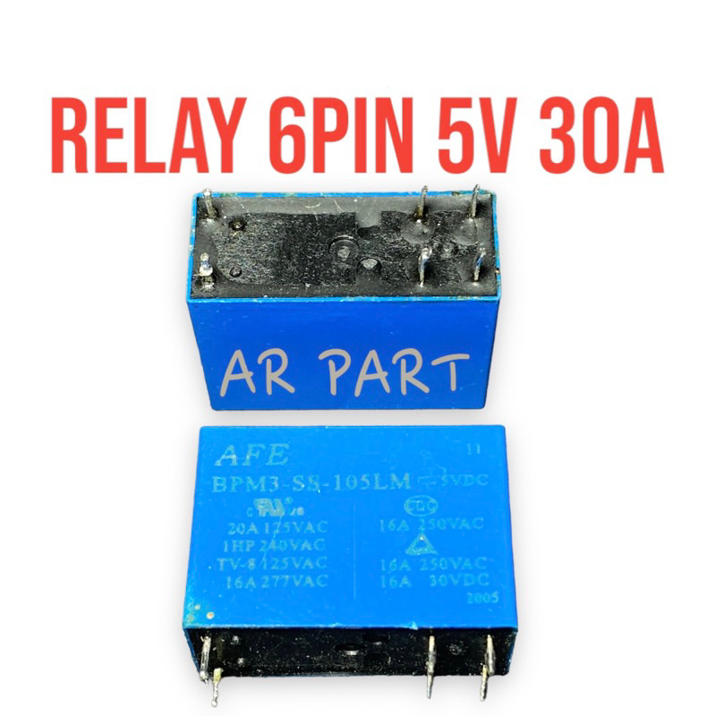 RELAY 6pin 5v 16A CABUTAN