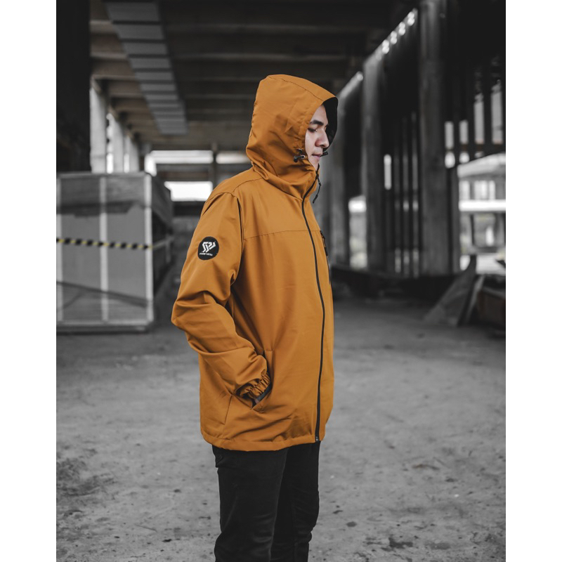 PHOMPPHIESS Jaket Outdoor Tobacco Jaket Waterproof Pria Wanita