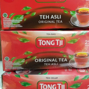 

(5 BUNGKUS ) TERBAIK TEH CELUP TONG TJI ORIGINAL TEA 25s