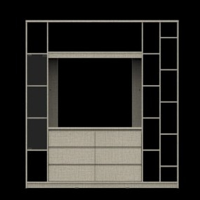 EXPO Lemari Hias Full Rak Minimalis - Tipe DV-1808 - Uk.182x38.5x200m - Berlaku COD - Free Ongkir Me