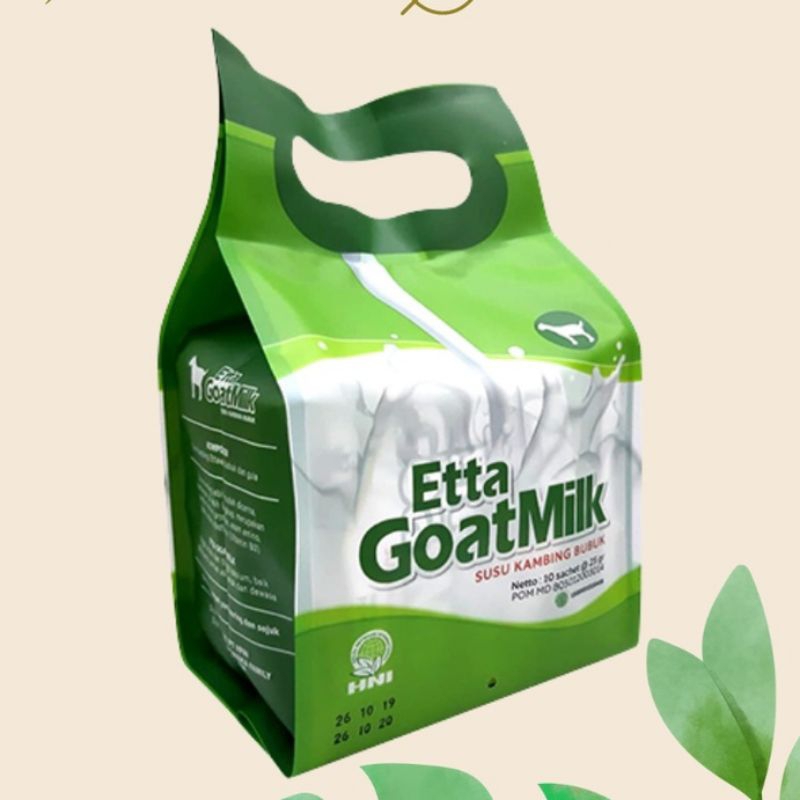 

SUSU KAMBING ETTA HNI -ETTA GOAT MILK HNI HPAI - EGM HNI HPAI