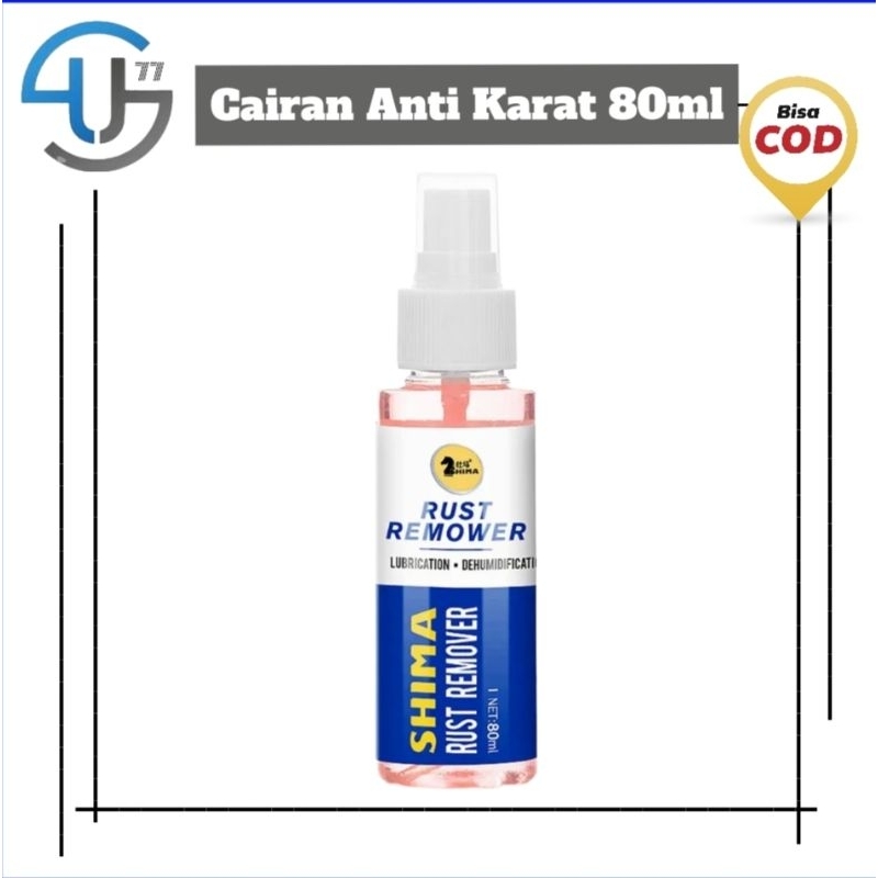 US276 Shima Cairan Anti Karat Magic Rust Remover Cleaner 80ml By Toko Haji Usman