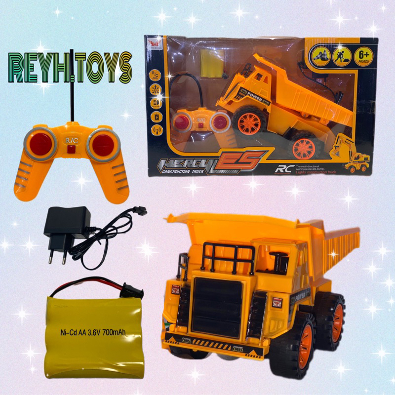 Mobil Dump Truck Remote Control - RC Dump Truck - Mobil Dump Truck