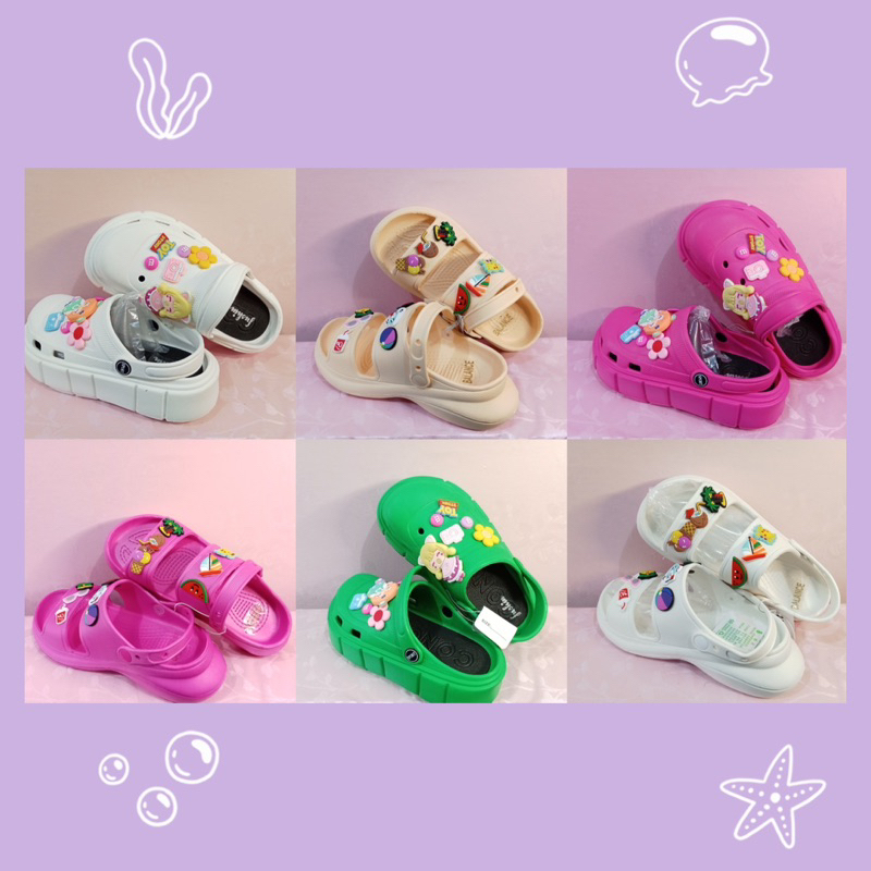 BISA COD - Sandal Wanita Bangkok Lucu Bahan Premium