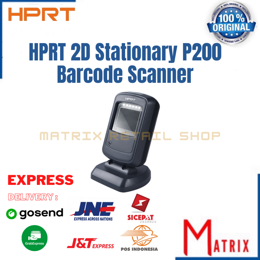 Jual BARCODE SCANNER 2D OMNI HPRT P200 Shopee Indonesia