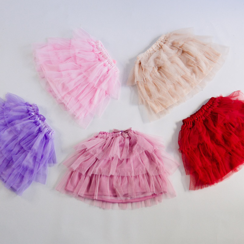 [Hikeen] tutu skirt rok tutu untuk newborn lembut dan lucu