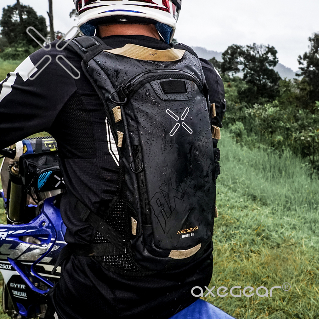 Tas Sepeda Hydropack  Ransel Motocross Turing Trabas Offroad Waterproof - RKYND AXEGEAR Hydro 03