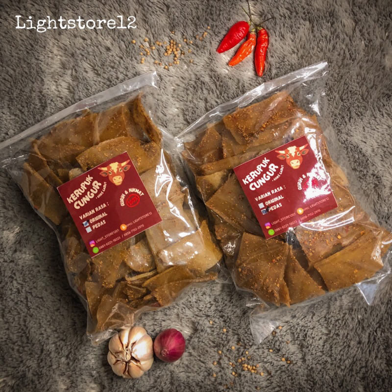 

Kerupuk Cungur (kikil sapi) Murah Oleh-Oleh Khas Garut