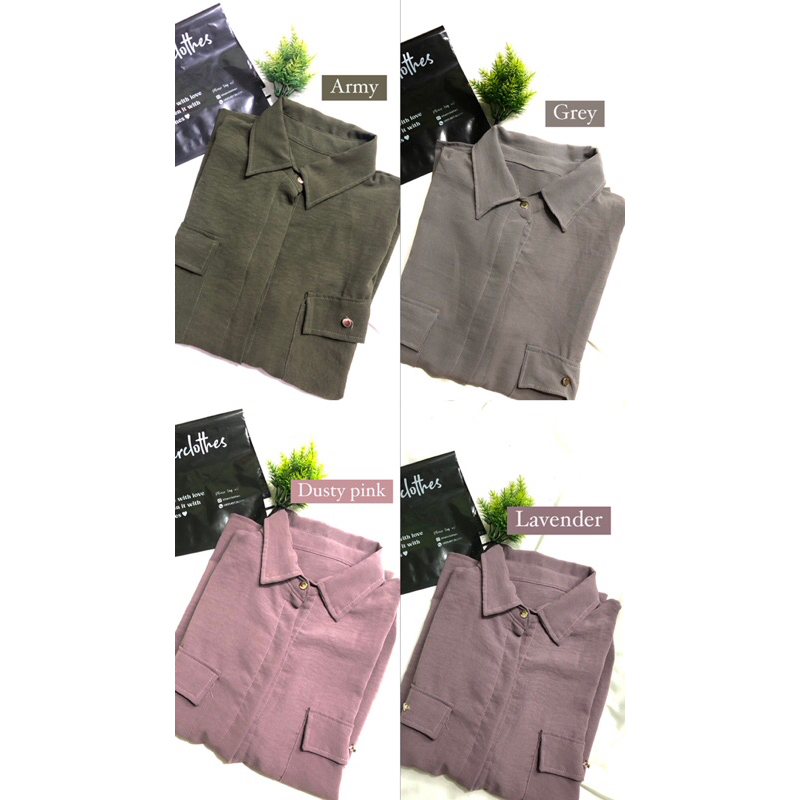 oversize blouse airflow crinkle