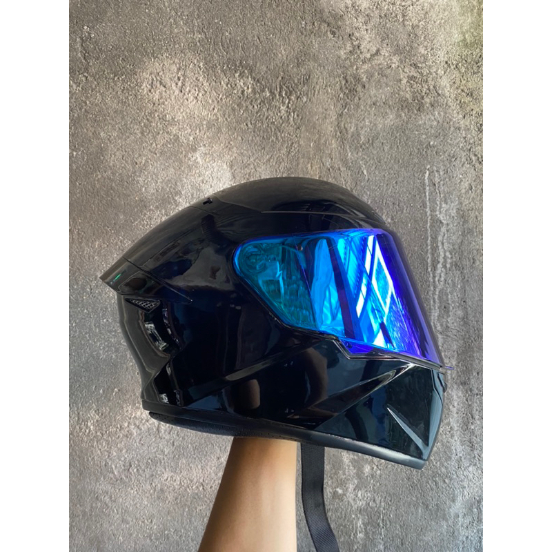 KYT TTC  TT COURSE BLACK GLOSSY