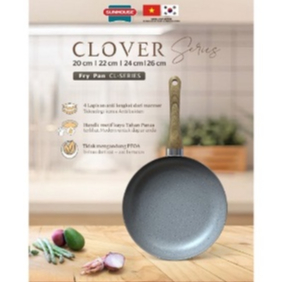 Sunhouse Fry Pan Marble 24 cm Clover (CL24)