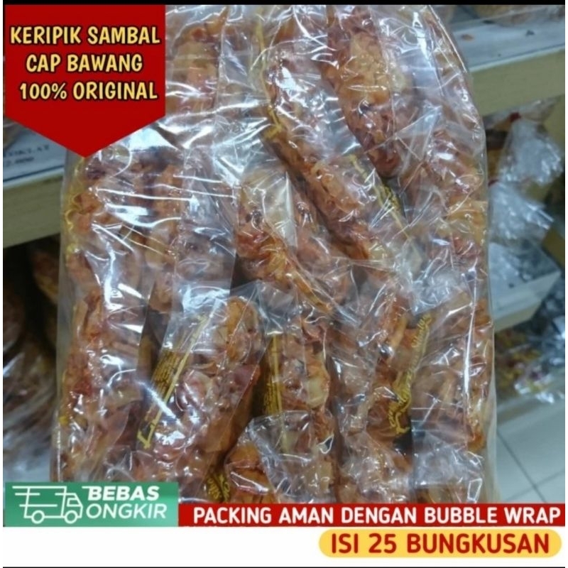 

Keripik Sambal Sibolga Cap Bawang kemasan 25 Bungkusan