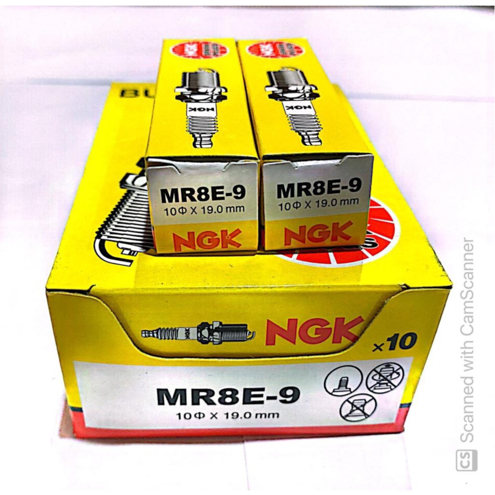 Busi NGK Standard Ori (MR8E-9) Satria F150, Vixion R, R15, XSR155 dll