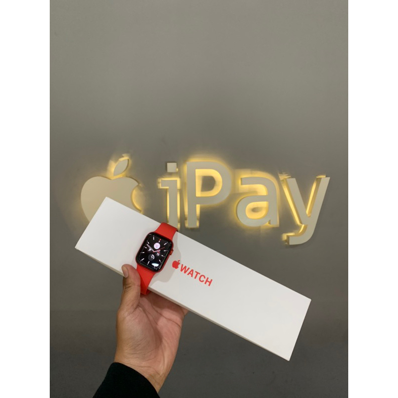 iPay-Apple Watch Series 6 44mm Red Fullset Original
