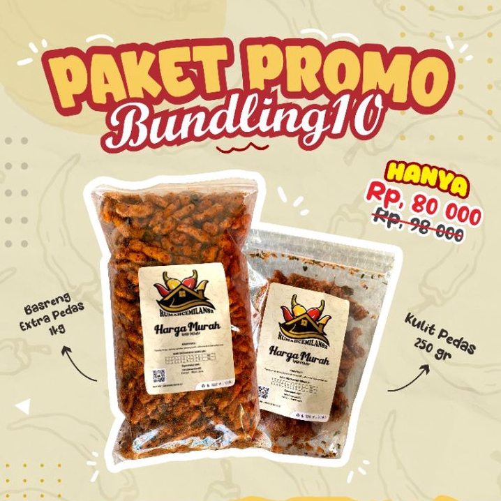 

PROMO 10 (BASRENG EXTRA 1KG + KULIT 250GR)