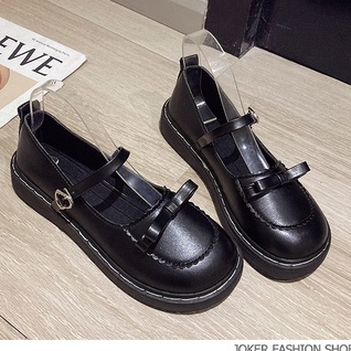 SW109 Sepatu Docmart Mary Jane Platform Shoes Sepatu korea jepang model wanita wedges santai aesthetic