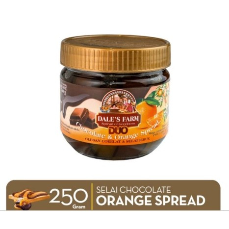 

Dale's Farm Peanut Butter Chocolate - olesan cokelat & selai jeruk