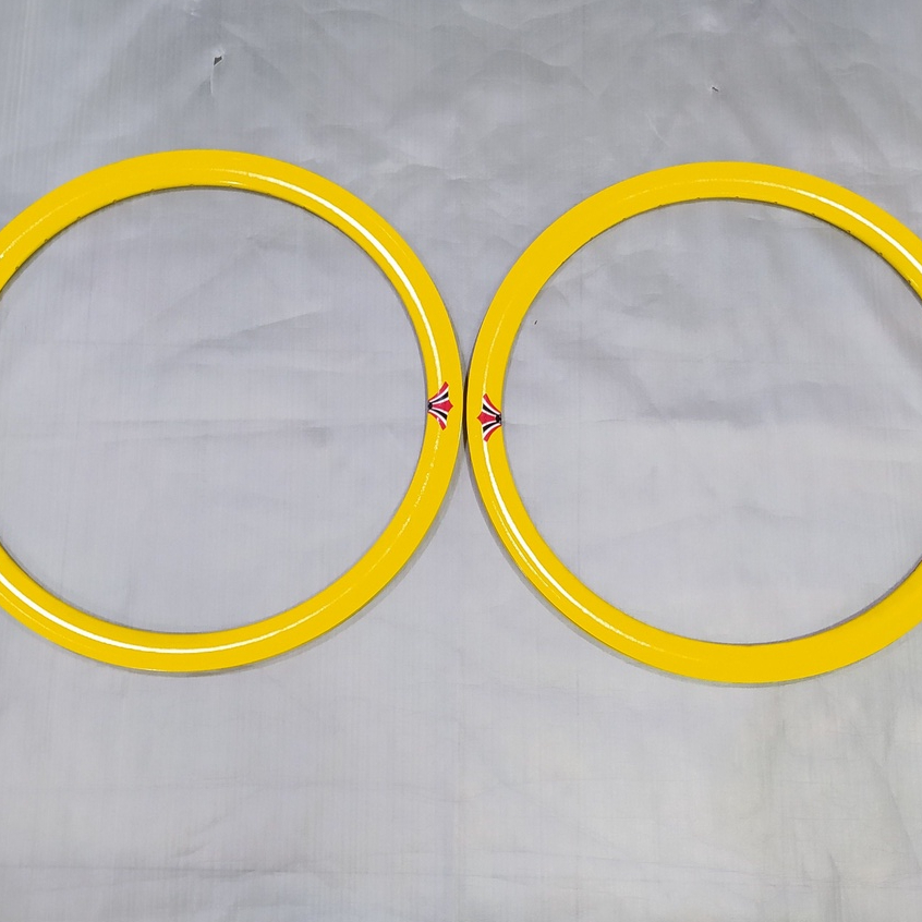 Rim Velg Sepeda Roadbike 700c 4cm 36h Alloy Yellow COMPATIBLE Disc or rim Brake
