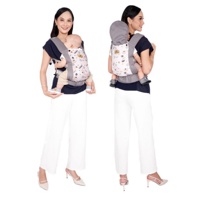 Moms Baby Gendongan Bayi SSC M-Shape Aurora Series