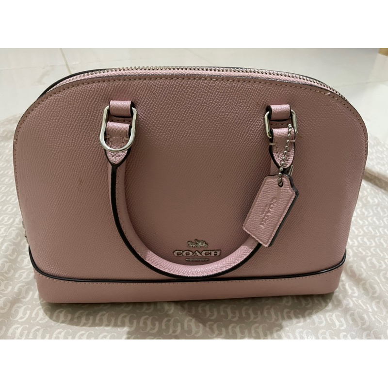 Tas Coach 27591 Crossgrain Mini Sierra Satchel PINK